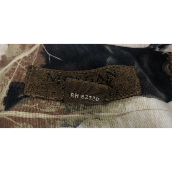 Vintage Morgan Creek Men's Shirt XL Short Sleeve AOP Duck Hunting Retriever - Picture 4 of 10